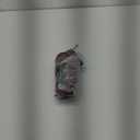 Women Sexy Boat Neck Backless Mesh Mini Dress Solid Slim Fit Bell Long Sleeve Self Tie Back Sheer Short Dresses (Small, Burgundy)