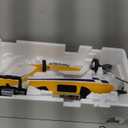 Fms Rc Planes for Beginner 1220mm Ranger Reflex V3 Yellow Remote Control Airplane 4 Channel Hobby Rc Airplanes for Adults RTF (Include Control, Battery,Charger,)