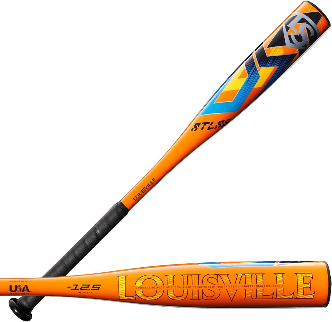 Louisville Slugger 2023 Atlas (-12.5) T-Ball USA Baseball Bat (25"/12.5 oz)