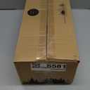 RICHER HOUSE 5 Set White Floating Shelves, Wall Mounted Shelves for Wall Decor, Modern Picture Ledge Shelf with Lip for Storage Nursery, Bedroom, Living Room, Bathroom - White