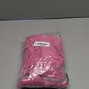 ZOMVA Plus Size Maxi Sparkly Dress Formal Evening Gown Cocktail Prom Glitter V-Neck Wrap Handkerchief Sleeves (XX-Large Plus, Hot Pink)