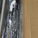 SONGMICS Heavy-Duty Clothes Rack, Double-Rod Clothing Rack for Hanging Clothes, Industrial Garment Rack on Wheels, Metal Frame, 2 Casters with Brakes, Commercial Display, Black UHSR60B