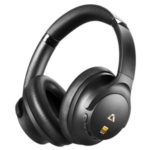 1Mii Y8+ Hybrid Active Noise Cancelling Headphones, 100H Ultra Playtime, Bluetooth 6.0 Over Ear, Wireless Hi-Res Audio & Deep Bass, Comfort for Travel & Home Office, AI Chat & Custom EQ via APP, Black