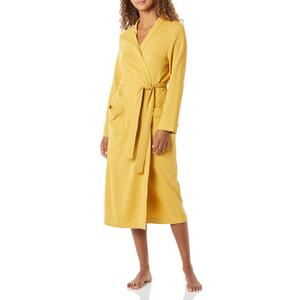 Amazon Essentials Women's Lightweight Waffle Full-Length Robe  (Large)