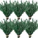 Knitgrip 80 Pcs Large Dried Eucalyptus Stems 17inch Natural Real Fresh Eucalyptus Branches for Shower Hanging Fresh Plant Greenery Leaves for Wedding Bathroom Vase Filler DIY Garland Decor