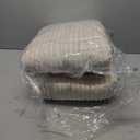 Westinghouse Queen Size Electric Blanket, Flannel to Sherpa Reversible, Heated Blanket Queen with Dual Control 10 Heating Settings & 1-12 Hours Auto Shut Off, Machine Washable, (84" x 90", Beige)