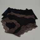 Maidenform Women's Hipster Underwear, Low-rise Cheeky Panty, Scalloped Lace Hipster Panty, 3-pack M