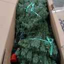 National Tree Company 9 ft Pre-Lit Downswept Douglas Fir Artificial Christmas Tree, 900 LED Lights, 3,185 Tips, PowerConnect, Foot Pedal, 10 Light Functions, Includes Stand, Green