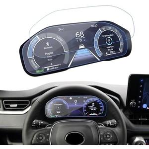 LANTU 2PCS Car Dashboard Nano Screen Protector for 12.3 Inch 2024 2025 2023 Toyota RAV4 Accessories Dash board High-Profile LCD Instrument Screen Protector Films for Toyota RAV 4 HD Clear Bubble Free