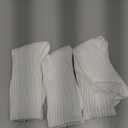 Women's Scrunch Crew Socks Retro 3-Pack Solid Cotton Boot Calf Chunky Ribbed Cozy Slouchy Socks Size 5-11