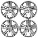Custom Accessories 96411 GT-5 Silver 15" Wheel Cover, Set of 4