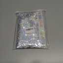 Belly Dance Sequin Tassel Skirt Hip Scarf Belt Mini Skirt Festival Rave Clothing for Women (Silver)