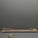 Retractable Safety Baby Gate or Mesh Dog Gate,Durable Portable Mesh Retractable Gate,Easy to Use for Stairs, Doorways, Hallways, Indoor, Outdoor, 32"× 43" , Cream