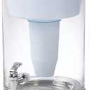 ZeroWater 40-Cup Ready-Read 5-Stage Water Filter Pitcher Dispenser with 5-Stage 0 TDS Zero Water Filter – IAPMO Certified to Reduce Metals, Chlorine, Lead, Chromium, and Forever Chemicals PFOA/PFOS