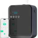 Smart Scent Air Machine for Home,1500 Sq. Ft Coverage Waterless Essential Oil Diffuser with Cold Air Diffuser with App Control,Hotel,Spa, Office Collection Diffuser, Waterless Whole House (Black)