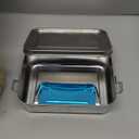 Voova Stainless Steel Lunch Box with Lunch Bag for Women Men Adult, (42oz/1200ml) Leakproof Metal Bento Box with Free Sealing, Insulated Lunchbox for School Work, Beige