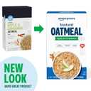 9 x Amazon Grocery, Apple & Cinnamon Instant Oatmeal, 1.23 Oz, 10 Ct