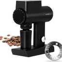 TIMEMORE Sculptor 064S Flat Burr Coffee Bean Grinder, Electric Espresso Grinder with Stepless Coarseness Adjustment, Suitable for Pour over, French Press, Cold Brew - Black