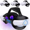 Kawaye for Meta Quest 3S/Quest 2/Quest 3 Head Strap, Adjustable Head Strap Replacement for Elite Strap, VR Headset Strap Enhanced Support&Comfort for VR Consoles