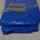 Plasticplace 64-65 Gallon Recycling Trash Bags For Toter 1.5 Mil  Blue Heavy Duty Garbage Can Liners  50 x 60 (50 Count)