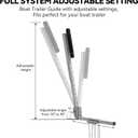 Colinktool Adjustable Boat Trailer Guide-on, Boat Trailer Guide Side Roller Guides System for Fishing Boat or Sailboat Trailer