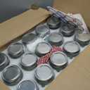 30 Pack Mason Jars 8 oz with Regular Lids and Bands, Small Mason Jars, Half Pint Canning Jars for Jelly Jam Honey DIY Crafts