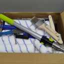 27 PCS Paint Roller Kit with Extension Pole, 4" & 9" Paint Rollers, Professional Paint Brushes for Walls Set, House Painting Supplies, Non Slip Tray for All Latex and Oil Paints & Stains