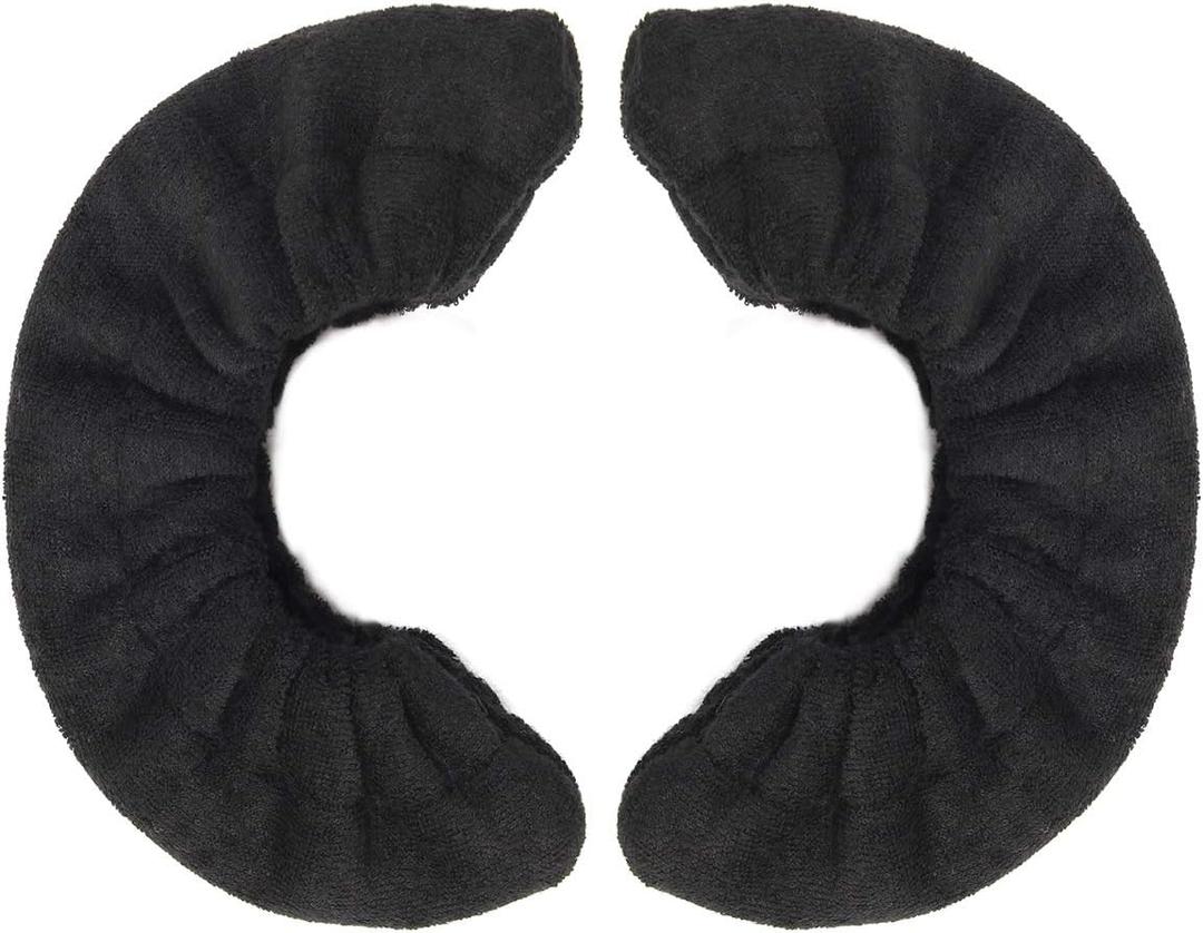 Coolrunner Ice Skate Blade Covers, Sports Blade Cover Skate Blade Protector for Hockey Skates, Figure Skates and Ice Skates, Black (Medium)