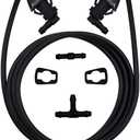 Windshield Washer Nozzle Wiper Spray Hose Kit Compatible with Ford F250 F350 F450 F550 Super Duty 2011-2016 Replace OEM BC3Z-17603-A BC3Z-17K605-B