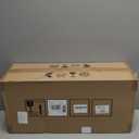 52 Inch Black Outdoor Ceiling Fan No Light, 3 Blade Wood Propeller Ceiling Fans for Patios, Wet Rated Indoor Ceiling Fan without Light for Living Room Bedroom with Remote