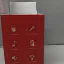 Kinglucky Mini Karaoke Machine for Kids, 2025 TOP Birthday Gifts Ideas for 3-12 Year Old Girls, Christmas Party Gifts Kids' Personal Video Players Accessories with 2 Wireless Microphones - Black