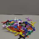 Jerify 50 Pcs Refrigerator Magnets Colorful Magnetic Men Fidget Toys Humanoid Mini Flexible Cute Toys for Refrigerator Door Office Fun Decorative Decoration, 10 Colors