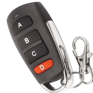 Universal Duplicator Garage Door Remote, 433.92 MHz for Gate & Electric Gates - Cloning Remote Control Keychain (3 PCS)