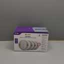 Kidde Smoke & Carbon Monoxide Detector, AA Battery Powered, LED Warning Light Indicators, 4 Pack