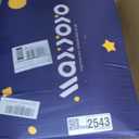 MAXYOYO Bean Bag Chair for Adults, Large 5 ft Bean Bag Chair with Foam Filling, Ultra Soft Fur Lazy Sofa for Living Room Bedroom, Machine Washable Cover (Grey)