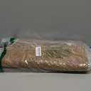 Whaline 2 Pcs Christmas Doormat Set Coir Floor Mat Red White Candy Cane Striped Non-Slip Front Door Rug for Xmas Indoor Outdoor Home Kitchen Bathroom Entrance Porch