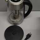 Electric Kettle with Glass Carafe for Tea and Coffee, BPA-Free, Fast Boiling, Auto Shut-Off, Boil-Dry Protection, Water Level Indicator