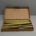 55" Gold Easel Stand for Sign, Heavy Duty Display Easel with Adjustable Chain, Heart-Shaped Envelope Design Art Easel for Paintings, Wedding Sign, Posters, Mirrors, Artwork Etc