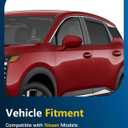 in-Channel Rain Guards for 2025-2026 Nissan Kicks (Not for Play)