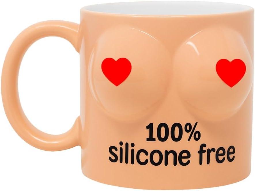 2 x Decodyne Funny Coffee Mug, Gag Gifts for Adults, Women Men, and Coworkers - Perfect for Bachelorette Parties, Christmas, and Novelty, 14 Ounce