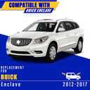 3 wipers Replacement for 2012-2017 Buick Enclave, Windshield Wiper Blades Original Equipment Replacement - 24"/21"/12" (Set of 3) Pinch Tap