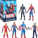 Marvel Titan Hero Series Action Figure Multipack, 6 Action Figures, 12-Inch Toys, Inspired By Marvel Comics, For Kids Ages 4 And Up 