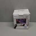 Mini Projector with WiFi and Bluetooth, Smart Portable Projector with 4K Support, 5w Sound Base Speaker, 260 ANSI, 210 Rotation, Auto Keystone Correction for Home Bedroom Outdoor, HY300 Plus