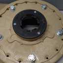 Concrete Grinding Plate for Swing Machines - Removal Tool for Concrete with 5 Cup Wheels - MAX RPM 175