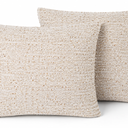 2 Pack Beige Pillow Case Covers