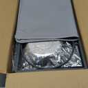 SHAINFUN Grey Raised Dog Bowl Stand with Two 1700ml Stainless Steel Food Bowl, a Slow Feeder and Silicone Pet Feeding Mat, Adjustable Dog Feeder, Elevated Dog Bowls for Large Medium and Small Dogs