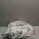 MYSKY HOME Floral Linen Curtains 90 Inch Length 2 Panels Set - Sage Green Curtains Light Filtering Semi Sheer Farmhouse Patterned French Drapes Back Tab for Living/Dining Room, 50" W Each Panel