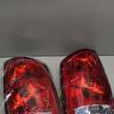 OKLPF Rear Brake Tail Light Assembly Compatible With 2002-2006 Dodge Ram 1500/2003-2006 Dodge Ram 2500 3500 Pickup # CH2800147 CH280114,Included Bulbs and Harness,Driver and Passenger Side