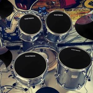 Drum Mute Pads 11 Pieces With Cymbal Pad and Hi hats Set Pad, Foam Drum Silencer Pads, Fits 10”, 12”, 14”, 16"