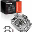 A-Premium Disc Brake Caliper Assembly with Bracket Compatible with Select Cadillac, Chevy and GMC Models - Escalade, Tahoe, Silverado 1500, Avalanche, Suburban 1500, Sierra and more - Rear Passenger